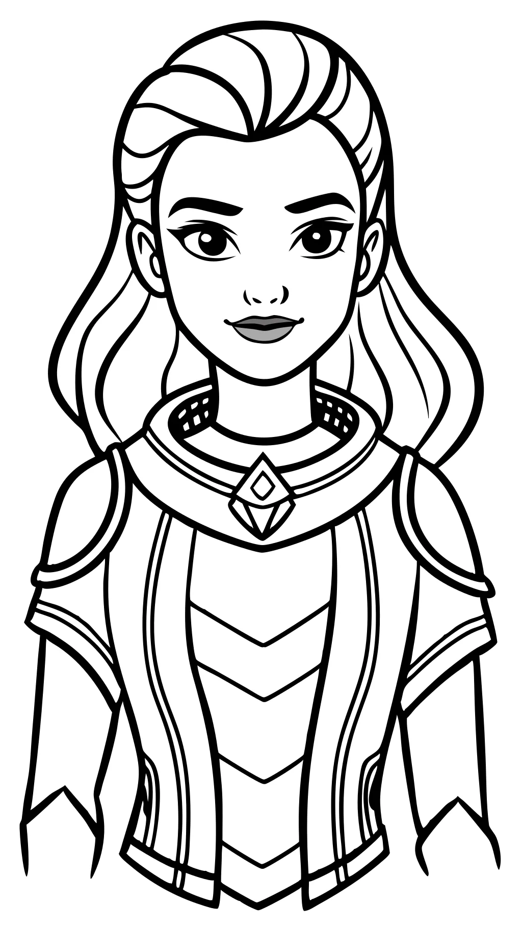 printable coloring pages descendants